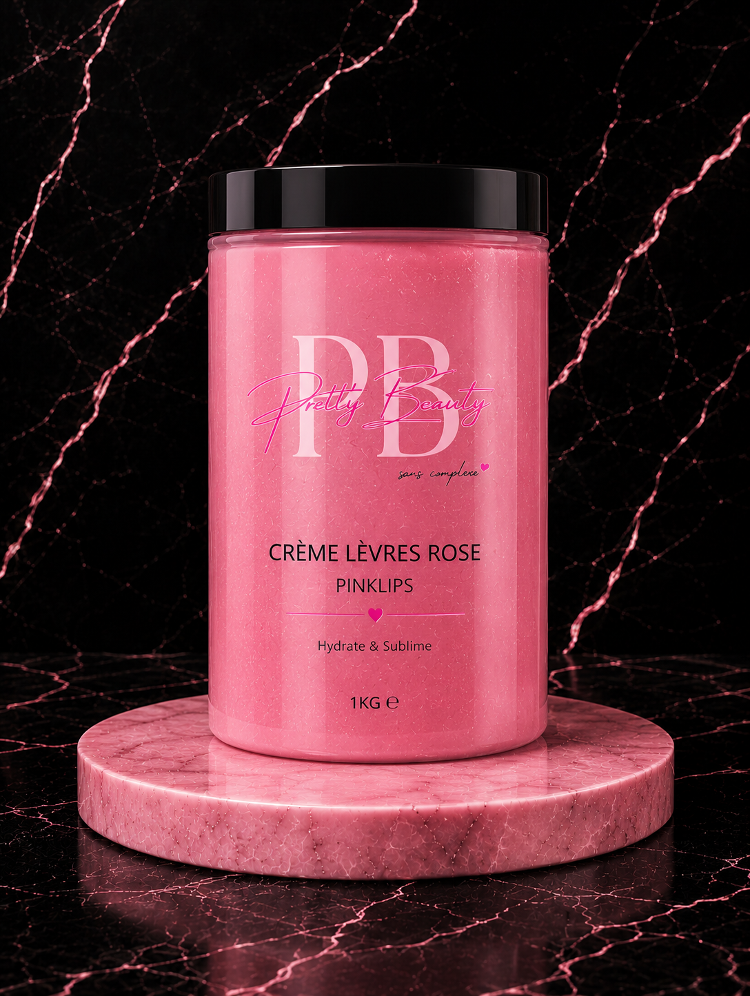 CRÈME LÈVRE ROSE 1kg (en gros)